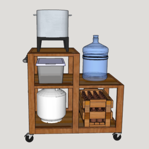 homebrew beer cart plans