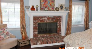 DIY Fireplace Makeover