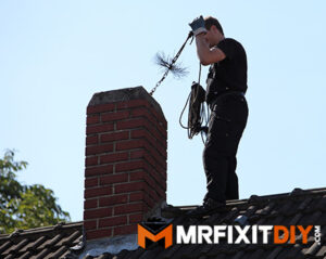 chimney sweep cleaning chimney home prepped for winter