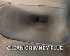 clean chimney flue