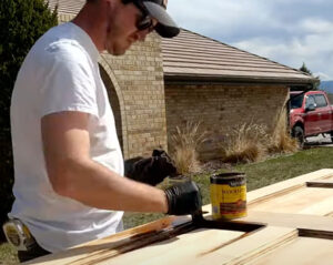 stain wood doors minwax door restoration