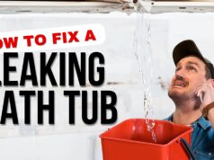 reseal bathtub shower DIY