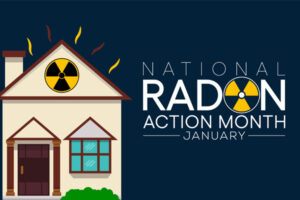 January radon awareness month